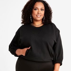 Ashley Stewart Athleisure Sweatshirt Size 14/16